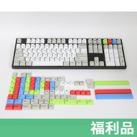 【福利品】火炎森美 撞色主題 PBT熱昇華鍵帽組 194鍵 日文英文