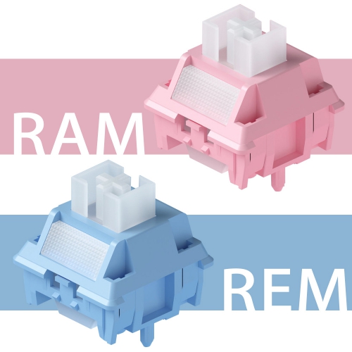 【in-stock】Ram & Rem軸 5腳 線性60g/段落67g 無潤 35入盒裝