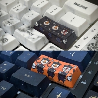 JI-Zun 吉尊 殭屍凱文 PBT熱昇華鍵帽 Enter鍵 黑色 橘色