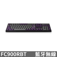 Leopold FC900RBT 藍牙雙模機械式鍵盤 灰紫 英文