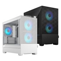 Fractal Design Pop Mini Air RGB 電腦機殼 黑色 白 鋼化玻璃 100%透光