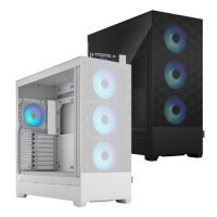 Fractal Design Pop XL Air RGB 電腦機殼 黑色 白色 鋼化玻璃 100%透光