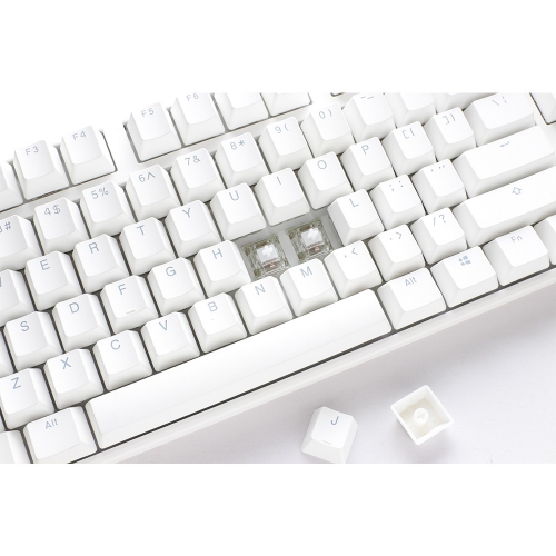 Ducky ONE 3 白色87鍵80% RGB 機械式鍵盤中文英文_有線_☆機械式鍵盤_