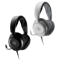 SteelSeries 賽睿 Arctis Nova 1 有線耳機麥克風 黑色 白色
