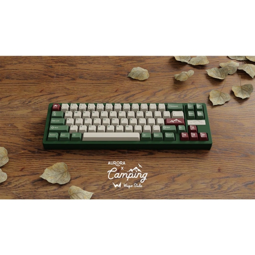 【in-stock】WuqueStudio 無缺工作室 IKKI Aurora R2 x Camping 65%機械式鍵盤套件