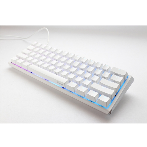 Ducky ONE 3 白色60% 61鍵RGB 機械式鍵盤中文英文_有線_☆機械式鍵盤_