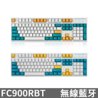 Leopold FC900RBT 藍牙雙模機械式鍵盤 綠松石 中文 英文