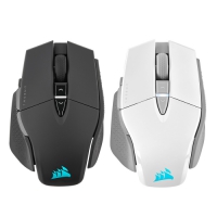 Corsair 海盜船 M65 RGB Ultra WIRELESS 無線光學滑鼠 黑色 白色