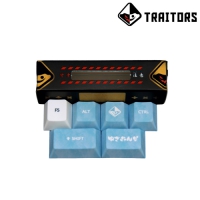 Traitors背骨玩家 YUKI ONNA 雪女 PBT熱昇華 增補鍵 鍵帽組