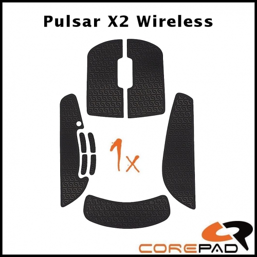 Corepad Soft Grips Pulsar X2 black 00