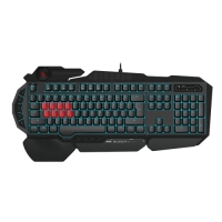 A4tech 雙飛燕 B318 八光軸電競鍵盤 中文