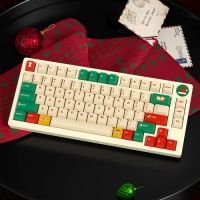 ALOHAKB 聖誕泰迪熊 主題鍵帽組