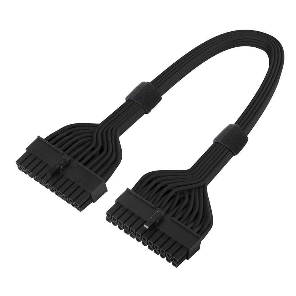 Silverstone PP06BE-EPS35 EPS/ATX 12V Kabel – 8-polig Auf 4+4-polig, 350 Mm, 16 AWG, Schwarz