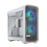 Fractal Design Torrent RGB TG Clear Tint 電腦機殼 白色