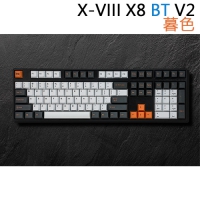 Mistel 密斯特 X-VIII X8 BT V2 108鍵機械式鍵盤 無線雙模版 暮色 中文側印