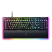 Razer 雷蛇 BlackWidow V4 Pro黑寡婦蜘蛛幻彩版機械式鍵盤 綠軸 黃軸 中文