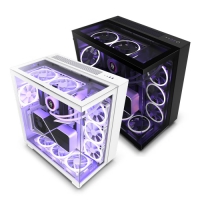 NZXT H9 Elite 機殼 黑色 白色