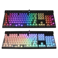 Everglide 高透PC鍵帽組138鍵 全透明 黑透 白透