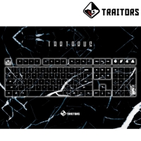 Traitors背骨玩家 TARTARUS 塔爾塔洛斯 PBT熱昇華108鍵帽組 中文英文