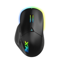 XPG 威剛 ALPHA 有線滑鼠 黑色 RGB