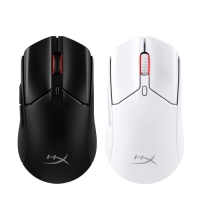 HyperX Pulsefire Haste 2 Wireless 旋火2無線雙模光學滑鼠 黑色白色
