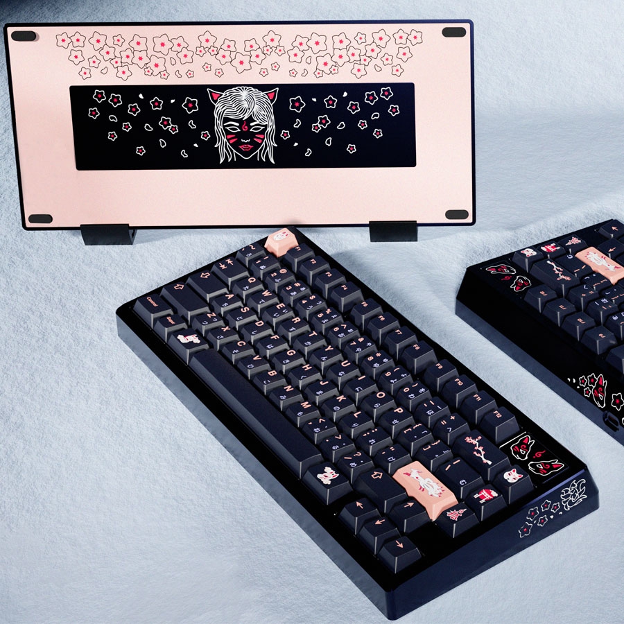 【in-stock】Meletrix Zoom75 x KITSUNE 聯名款 無線三模 熱插拔機械式鍵盤套件
