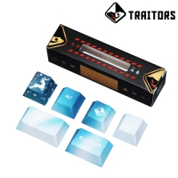 Traitors背骨玩家 AURORA極光 PBT熱昇華 增補鍵 鍵帽組