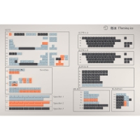 ALOHAKB Flaming ice 燃冰 主題鍵帽組