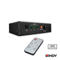 LINDY HDMI 2.0 4K/60Hz 18G 3進1出切換器