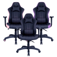 Cooler Master Caliber E1 電競椅 黑色紫色粉色