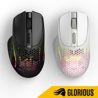 Glorious Model I2 Wireless 無線光學滑鼠 黑色白色