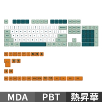 Ducky Dino 132鍵 鍵帽組 PBT熱昇華 MDA 英文