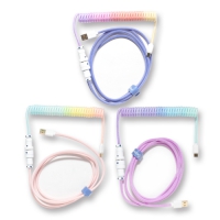 Ducky TYPE-C航太捲線 新版漸層色