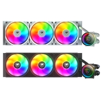 Cougar 美洲獅 Poseidon Elite ARGB 360水冷散熱器 黑色白色