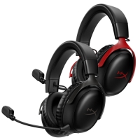 HyperX Cloud III Wireless 颶風3 無線耳機麥克風 黑色 黑紅色