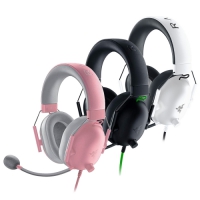 Razer 雷蛇 BlackShark V2 X黑鯊 耳機麥克風 黑色 粉晶 白色