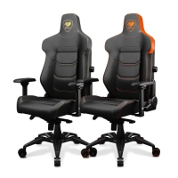 Cougar Armor Evo電競椅 黑橘 黑金