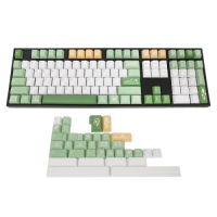 火炎森美 納西妲 PBT熱昇華鍵帽組 142鍵 英文