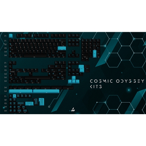 【in-stock】WuqueStudio 無缺工作室 Cosmic Odyssey PBT二色鍵帽組