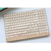 頑皮匠 磁吸透明鍵帽收納盒 白透木紋