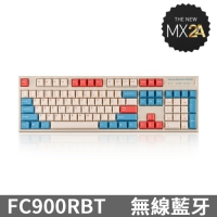 Leopold FC900RBT 藍牙雙模機械式鍵盤 MX2A軸 珊瑚海 英文