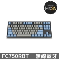 Leopold FC750R PD BT 藍牙雙模機械式鍵盤 MX2A軸 藍灰色 英文