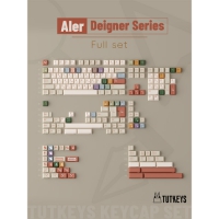 TUTKEYS土醬 復古AIer PBT原廠高熱昇華主題鍵帽組 大全套英文