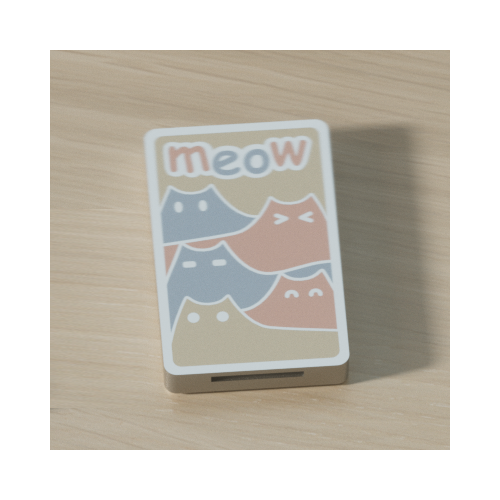 Meow badge