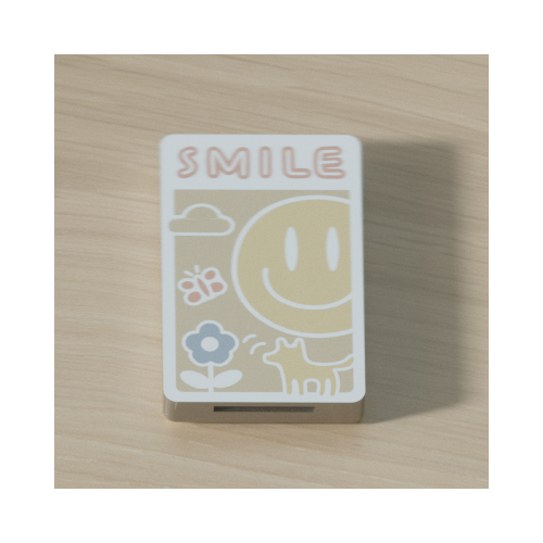 Smile badge
