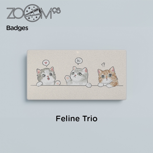 Zoom98_Badge_UV_FelineTrio