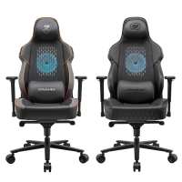 Cougar NxSys Aero 風扇電競椅 黑橘色 全黑色