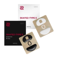 ZOWIE Type E 鼠貼 0.5mm 黑白兩款 適用U2無線系列 U2、U2-DW、FK2-DW、ZA13-DW、S2-DW