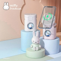 MiPOW Miffy米菲兔 三合一 15W 磁吸無線充電藍牙喇叭支架