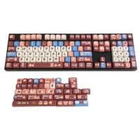 星塵 焦糖板栗 PBT熱昇華 MOOA高 144鍵 英文